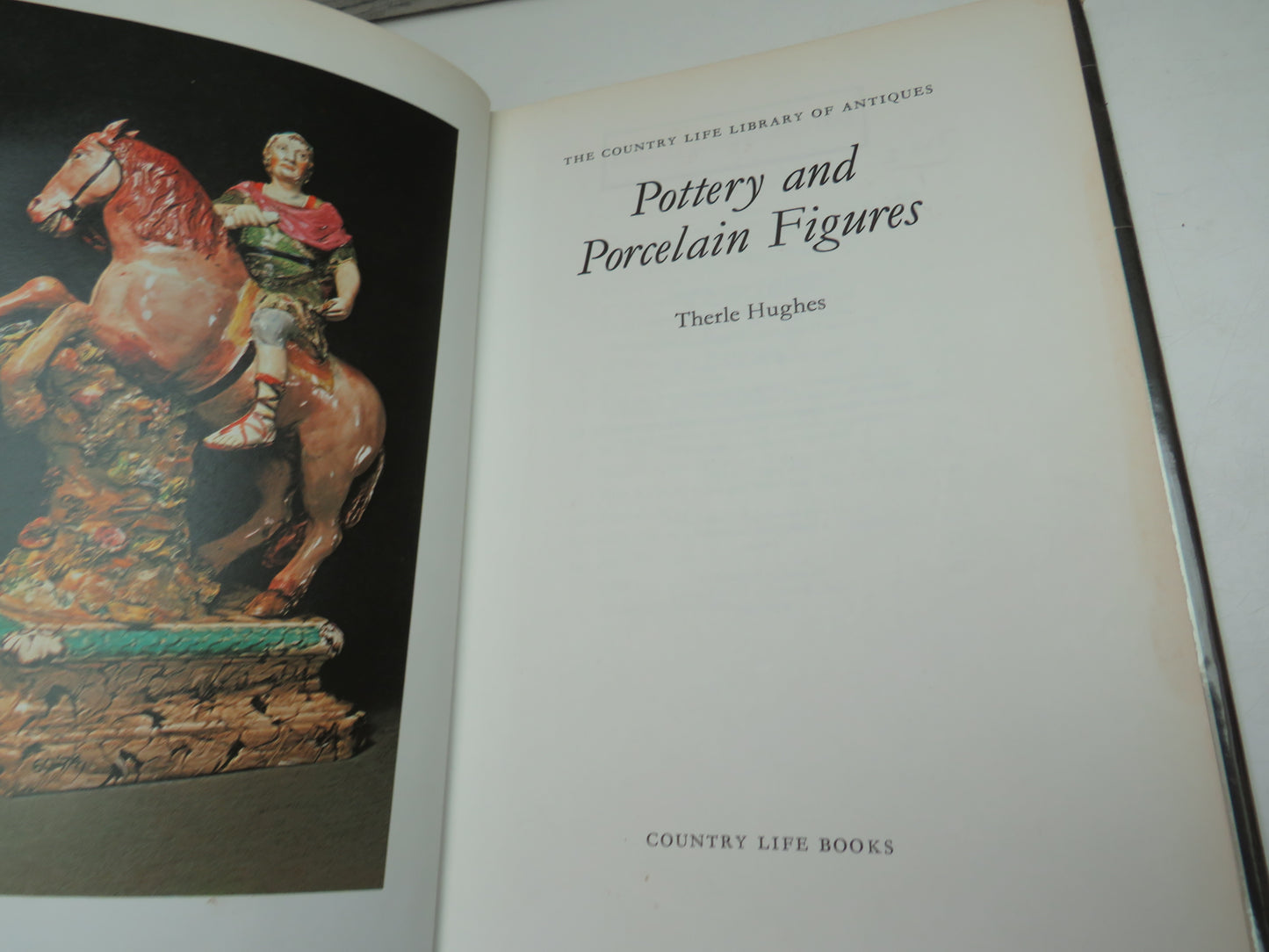 Pottery and Porcelain Figures By Therle Hughes 1981