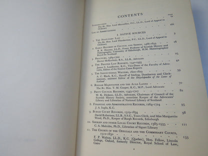 The Introductory Survey Of The Sources and Literature of Scots Law By Various Authors 1936 book image 5