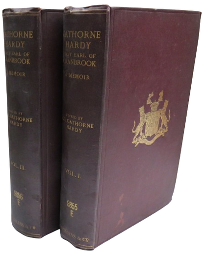 Gathorne Hardy First Earl of Cranbrook A Memoir With Extracts From His Diary and Correspondence Edit book front cover