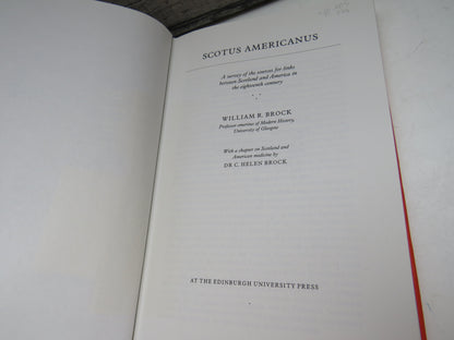 Scotus Americanus A Survey Of The Sources For Links Between Scotland and America In The Eighteenth C book image 5
