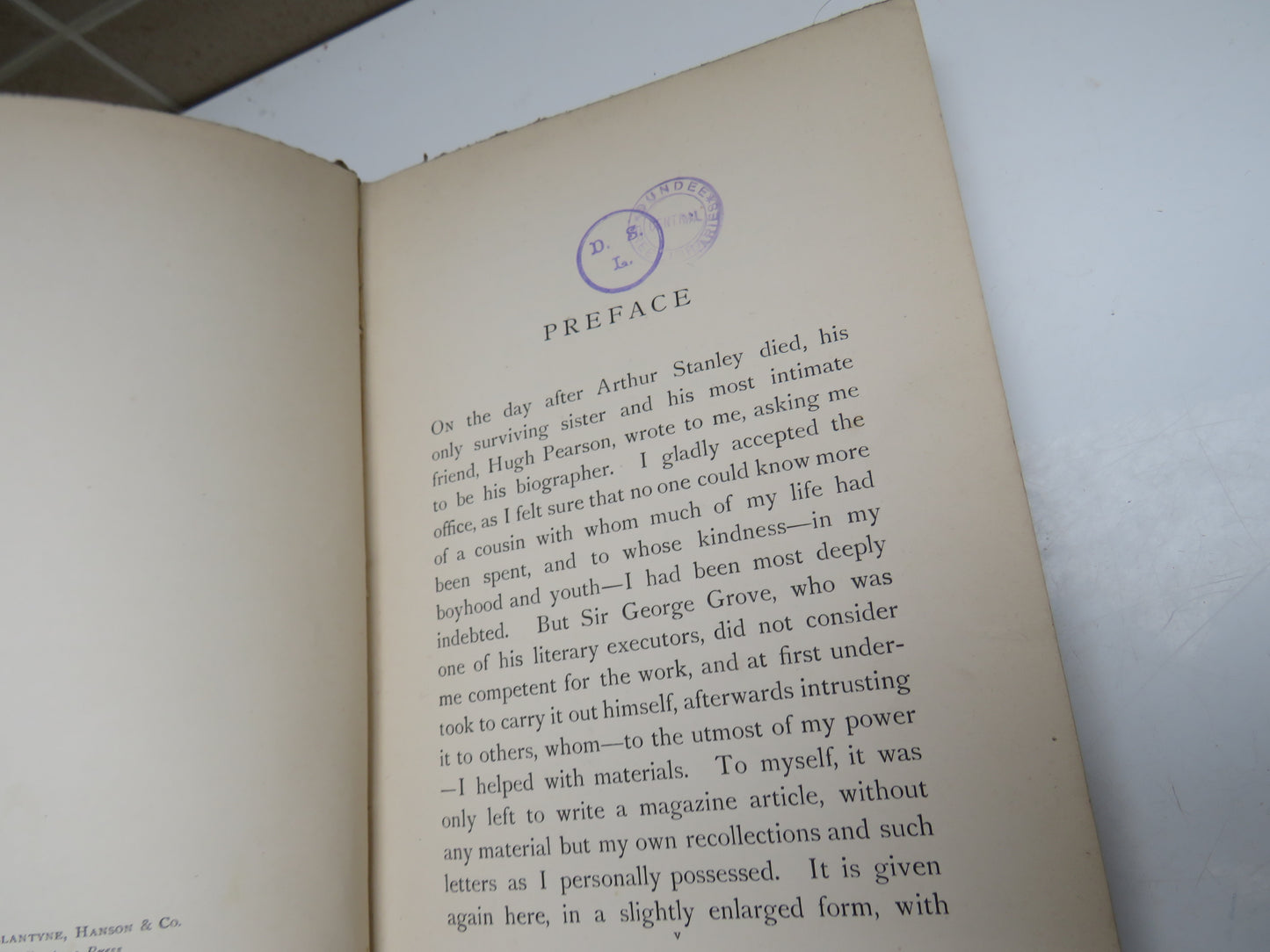 Biographical Sketches Being Memorials of Arthur Penrhyn Stanley, Dean of Westminster Henry Alford, Dean of Canterbury Mrs. Duncan Stewart Etc. By Augustus J.C. Hare 1895