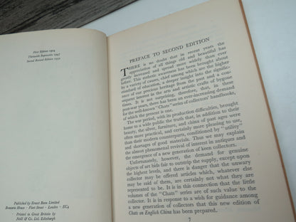 Chats On English China By Arthur Hayden 1952