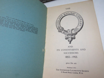 The Highland Railway Company and Its Constituents and Successors 1855-1955 book image 3