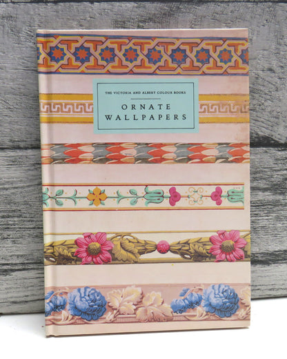 The Victoria and Albert Colour Books - Ornate Wallpapers 1988 book front cover