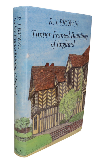 Timber Framed Buildings of England by R. J. Brown, 1986 book front cover