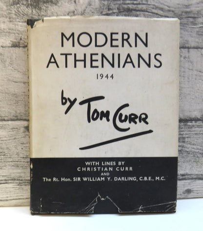 Modern Athenians by Tom Curr (Scottish Satire Book, 1944) book front cover