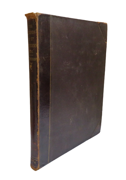 The Legends And Commemorative Celebrations Of St. Kentigern By The Rev William Stevenson 1874 book front cover