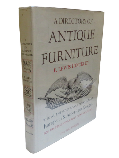 A Directory Of Antique Furtniture By F.Lewis Hinckley 1953 book front cover
