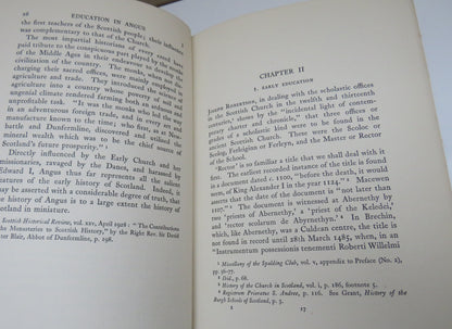Education In Angus By J.C. Jessop A Historical Survey Of Scottish Education From Earliest Times Up T book image 5