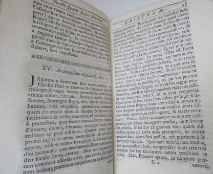 Epistolae Jacobi Quarti Jacobi Quinti Et Mariae Regum Scotorum Vol I & II 1722 book image 6