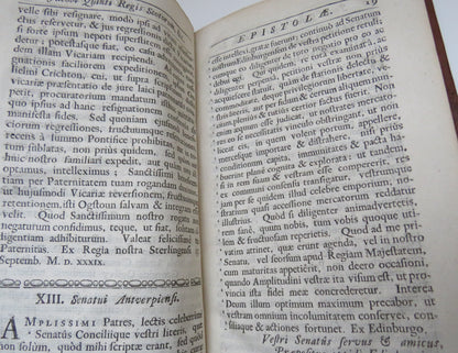 Epistolae Jacobi Quarti Jacobi Quinti Et Mariae Regum Scotorum Vol I & II 1722 book image 5