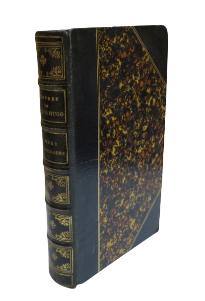 Oeuvres De Victor Hugo O'Des Et Ballades Les Orientales  Antique French Book book front cover