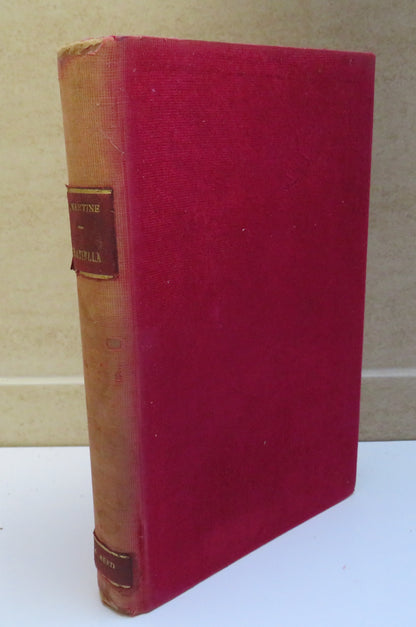 Graziella By A.De Lamartine Antique French Book book image 2