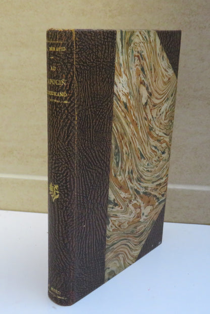 Au Capucin Gourmand By Henri Beraud 1925 Antique French Book book image 2