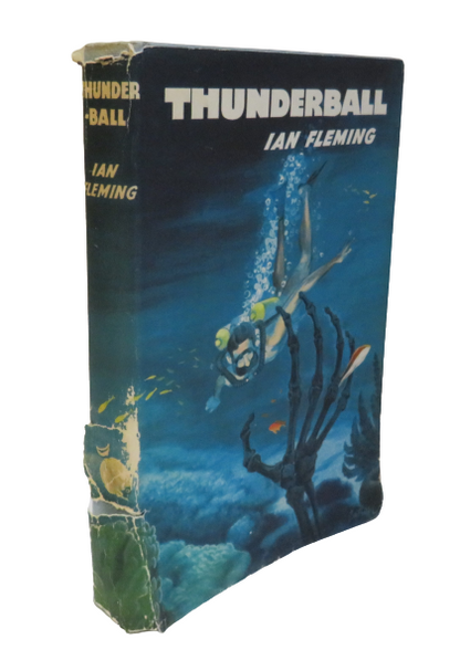 Thunderball by Ian Fleming 1961 Book Club Edition book front cover