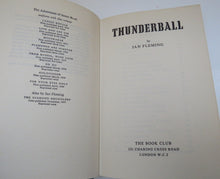 Load image into Gallery viewer, Thunderball by Ian Fleming 1961 Book Club Edition
