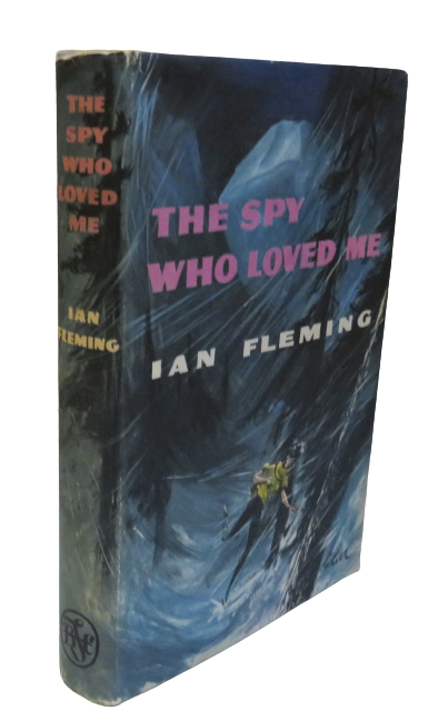 The Spy Who Loved Me By Ian Fleming 1962 Book Club Edition book front cover