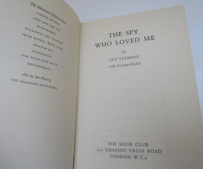 The Spy Who Loved Me By Ian Fleming 1962 Book Club Edition book image 4