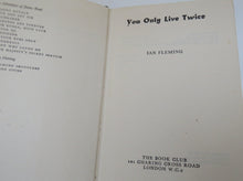 Load image into Gallery viewer, You Only Live Twice By Ian Fleming 1964 Book Club Edition
