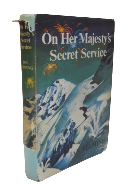 On Her Majesty's Secret Service By Ian Fleming 1963 Book Club Edition book front cover