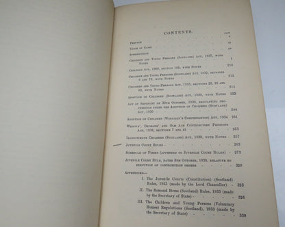 The Law As To Children And Young Persons By Thomas Trotter 1938 book image 5
