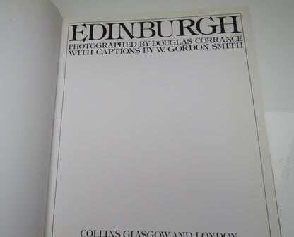 Edinburgh Photographed By Douglas Corrance With Captions By W.Gordon Smith book image 3