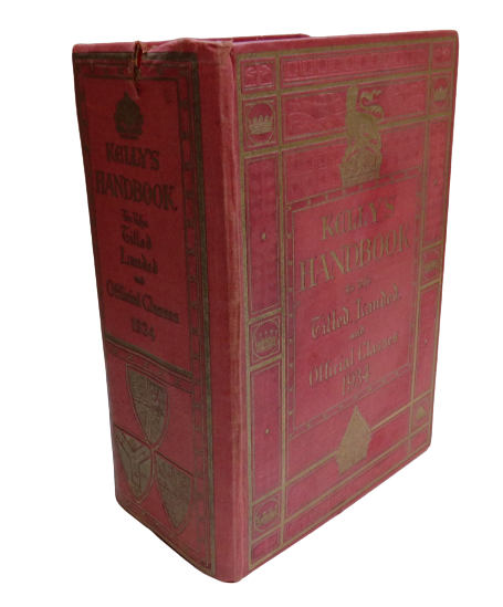 Kelly's Handbook To The Titled, Landed And Official Classes 1934