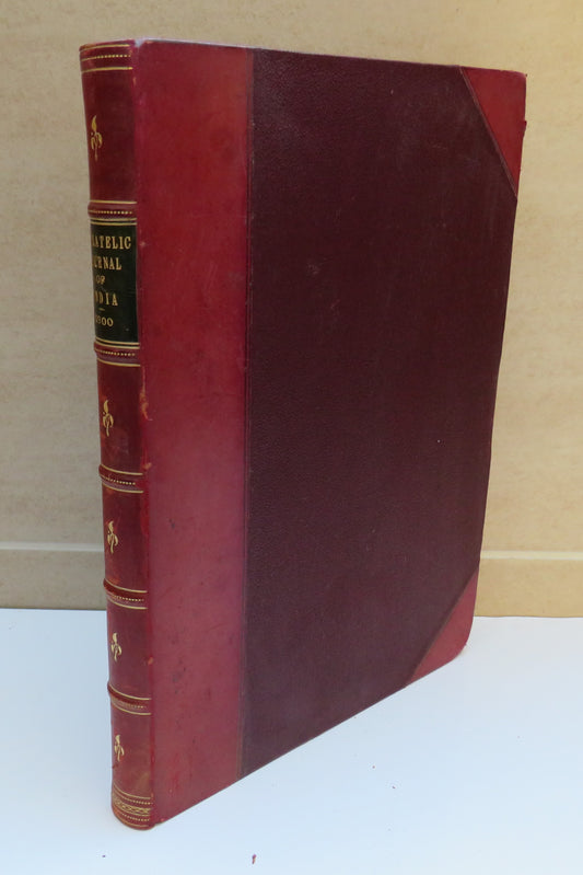 The Philatelic Journal Of India Vol IV 1900 - The Monthly Journal Of The Philatelic Society Of India