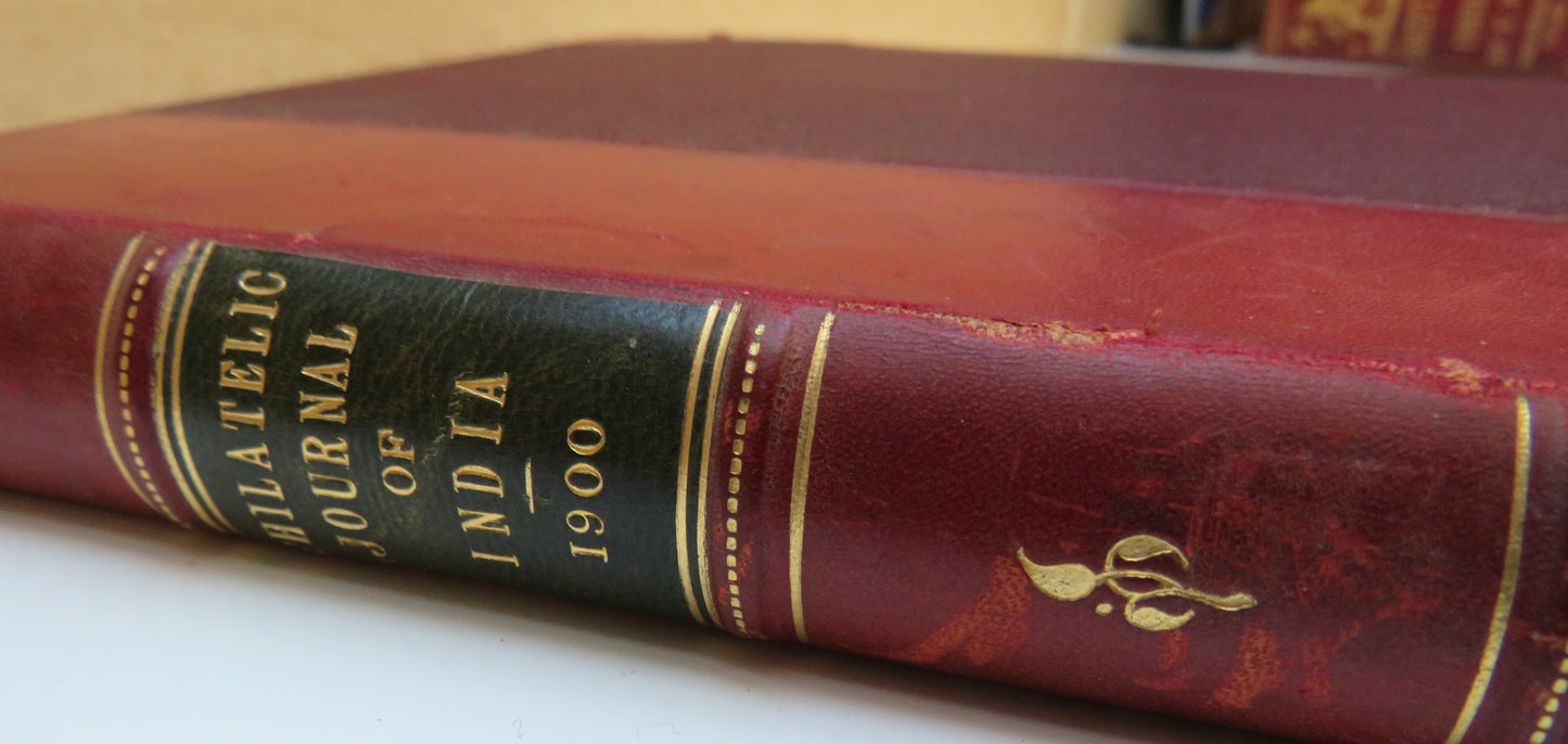 The Philatelic Journal Of India Vol IV 1900 - The Monthly Journal Of The Philatelic Society Of India