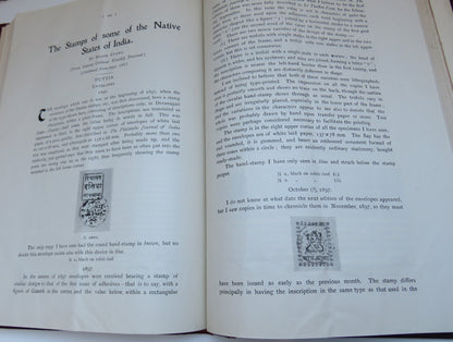 The Philatelic Journal Of India Vol IV 1900 - The Monthly Journal Of The Philatelic Society Of India book image 9