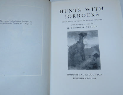 Hunts With Jorrocks From Handley Cross By Robert Surtees book image 3