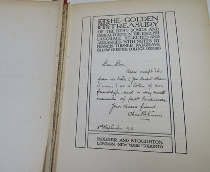 The Golden Treasury Of English Songs and Lyrical Poems By Francis Turner Palgrave book image 3
