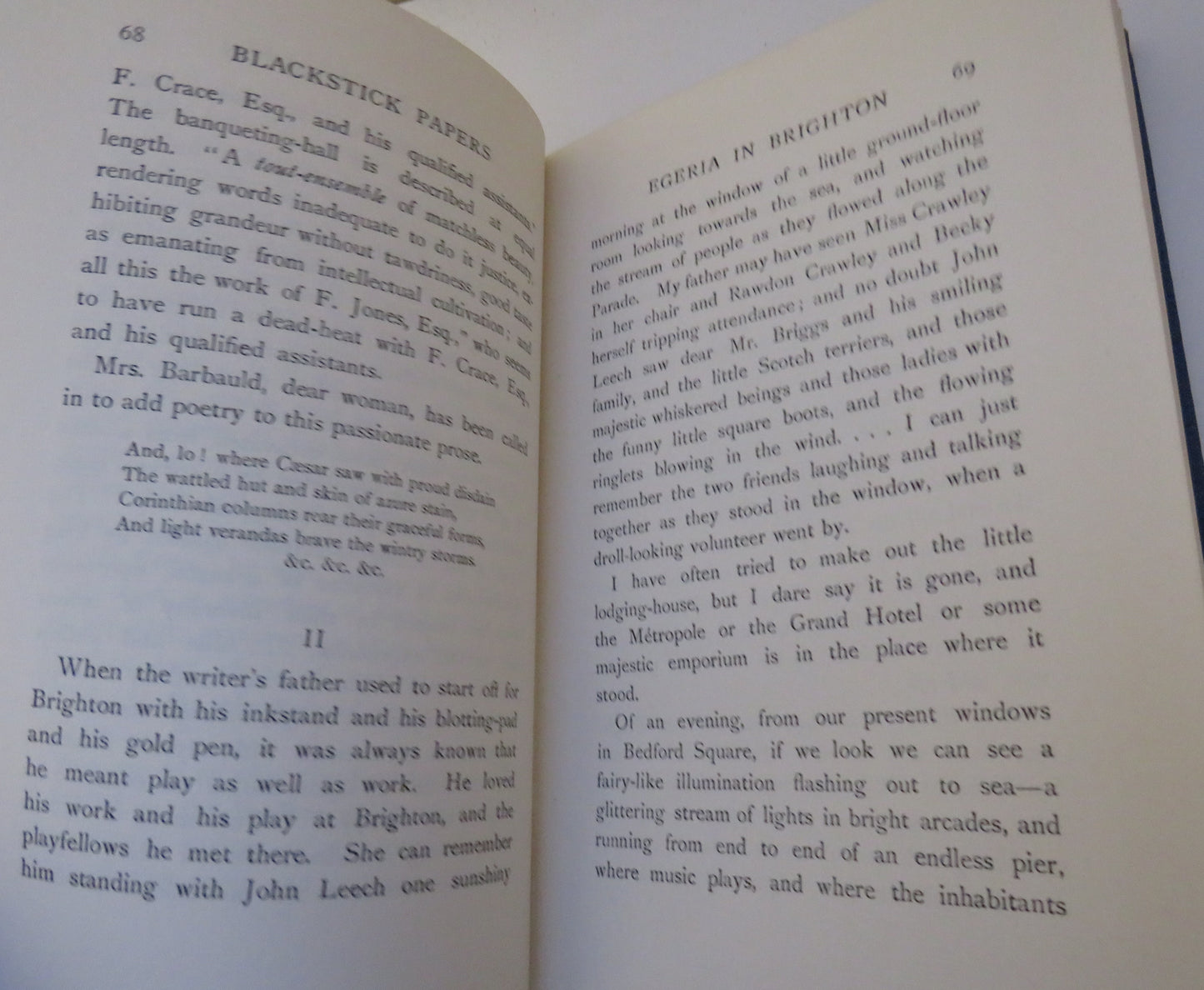 Blackstick Papers By Lady Ritchie 1908