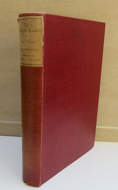 The School For Scandal And The Rivals By Richard Brinsley Sheridan 1896 book image 2