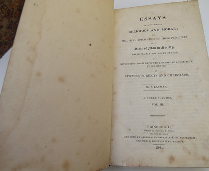 Essays On Various Subjects Religious and Moral The Practical Application Of Their Principles to the  book image 5