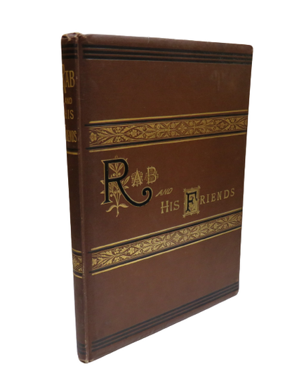 Rab And His Friends By John Brown M.D. 1878 book front cover