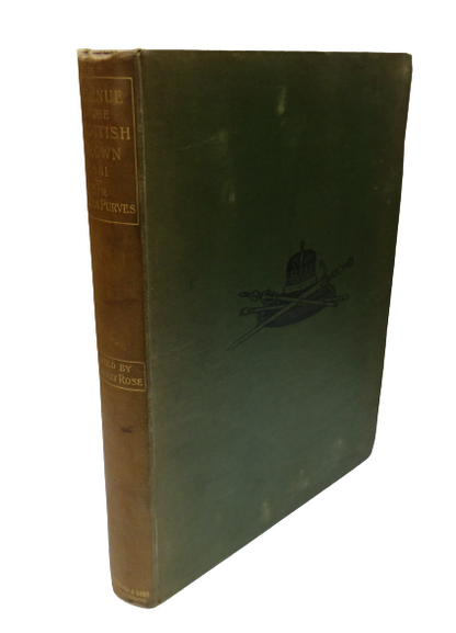 Revenue Of The Scottish Crown, 1681 By Sir William Purves 1897 book front cover