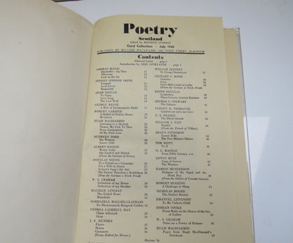 Poetry Scotland Number Three / Third Collection 1946 book image 4