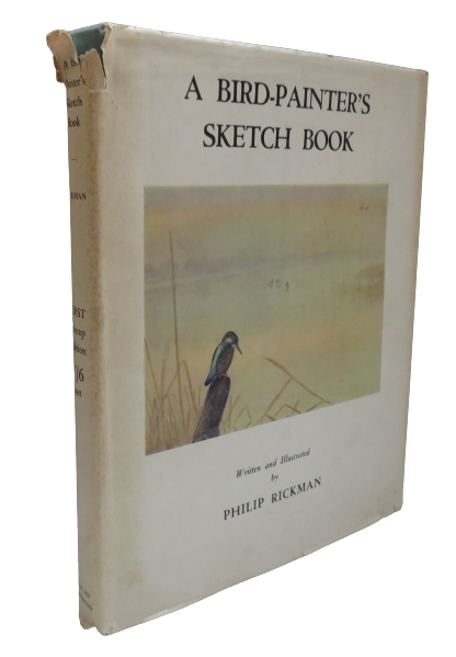 A Bird-Painter's Sketch Book Written and Illustrated By Philip Rickman 1935 book front cover