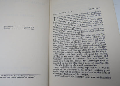 Medal Without Bar By Richard Blaker 1930 book image 5