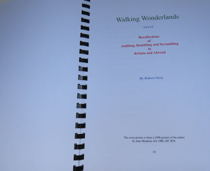 Walking Wonderlands Recollections Of Ambling, Rambling and Scrambling In Britain and Abroad By Rober book image 2