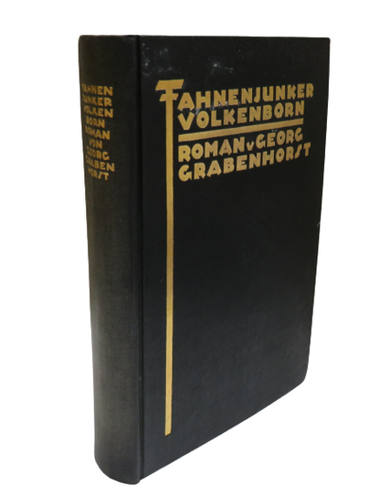 Fahnenjunker Volkenborn Von Georg Grabenhorst 1928 - German Book book front cover