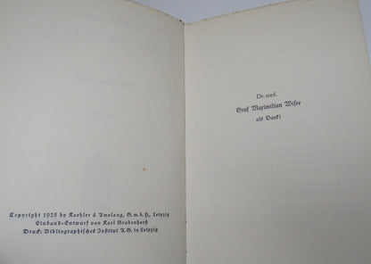 Fahnenjunker Volkenborn Von Georg Grabenhorst 1928 - German Book book image 4