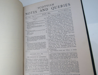 Scottish Notes and Queries Vol III 1890 book image 4