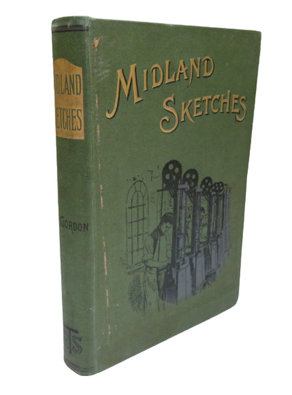 Midland Sketches By W.J.Gordon 1898 book front cover