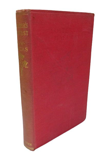 Loiterer's Harvest A Book Of Essays By E.V.Lucas 1915 book front cover