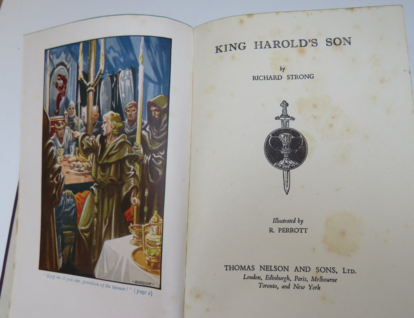 King Harold's Son By Richard Strong 1946