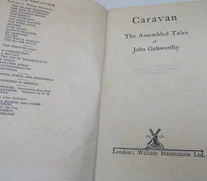 Caravan The Assembled Tales Of John Galsworthy 1926 book image 3