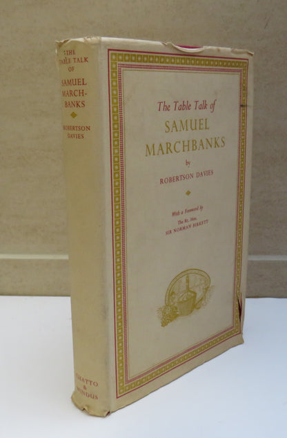 The Table Talk Of Samuel Marchbanks By Robertson Davies 1951 book image 2