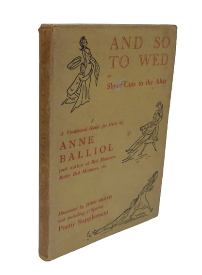 And So To Wed Or Short Cuts To The Altar By Anne Balliol book front cover